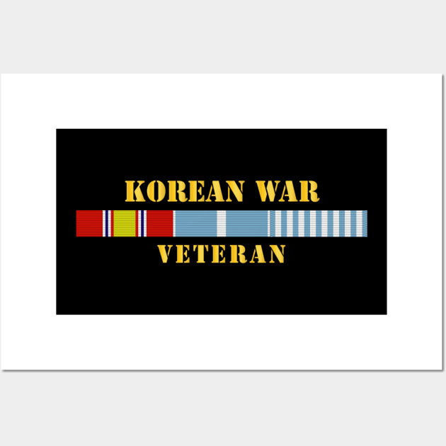 Korean War Veteran w KW SVC Wall Art by twix123844